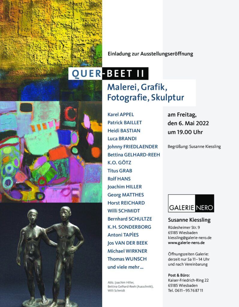 QUER-BEET II — Galerie Nero, Wiesbaden 2022